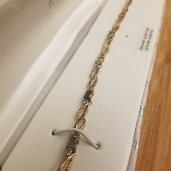 Genuine Gemstone Bracelet - Picture 7 of 7